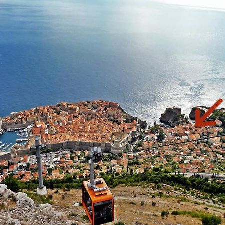 Mediteran With Garden Next To Beach And Old Town Dubrovnik Exteriör bild